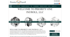 Desktop Screenshot of priorityonepayroll.com